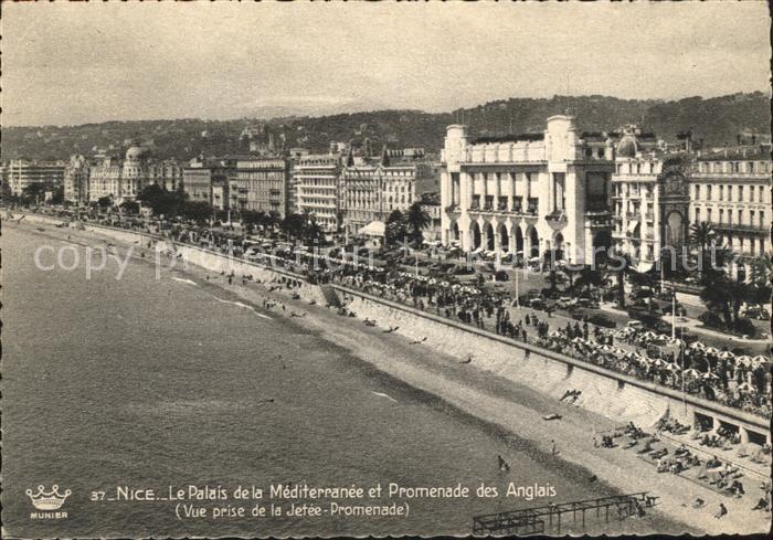 Nice Alpes Maritimes Palais de la Mediterranee Promenade des Anglais