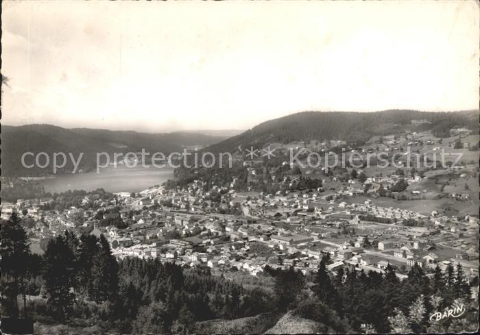 Gerardmer Vosges Vue generale des Rochires