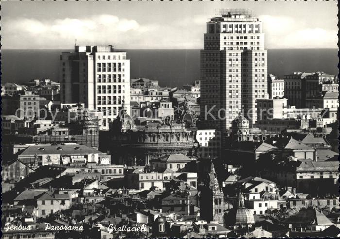 Genova Genua Liguria I Grattacieli