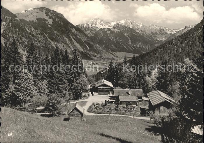 Bad Oberdorf Bergwirtschaft Pension Horn Hoehenluftkurort Alpenpanorama