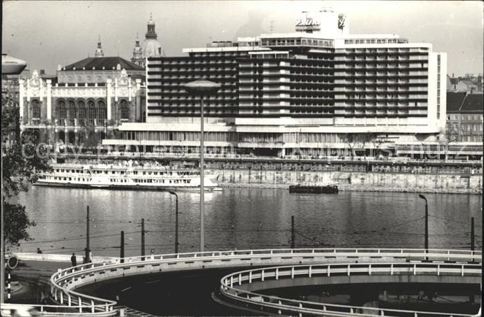 Budapest Hotel Duna Intercontinental Donauufer Dampfer