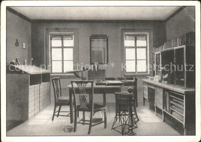 Weimar Thueringen Goethehaus Arbeitszimmer