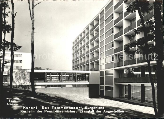 Bad Tatzmannsdorf Burgenland Kurheim Pensionsversicherungsanstalt der Angestellt