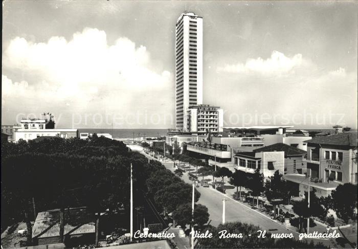 Cesenatico Viale Roma Nuovo Grattacielo Wolkenkratzer