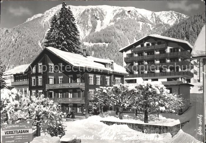 Gaschurn Vorarlberg Posthotel Roessle Wintersportplatz