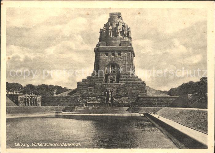 LEIPZIG Sachsen Voelkerschlachtdenkmal
