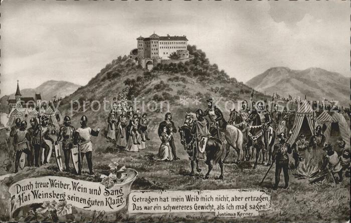 Weinsberg Burg Ritter Gedicht Justinus Kerner Bromsilber