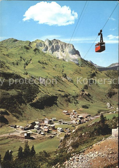 Zuers Vorarlberg Trittkopfbahn Bergbahn am Arlberg Sommerpanorama
