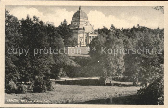 Goerlitz Sachsen Ruhmeshalle