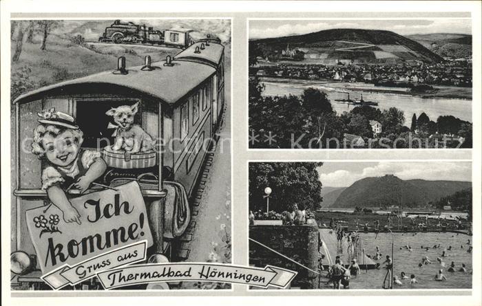 Bad Hoenningen Thermalbad Eisenbahn
