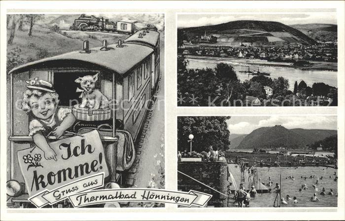 Bad Hoenningen Thermalbad Eisenbahn