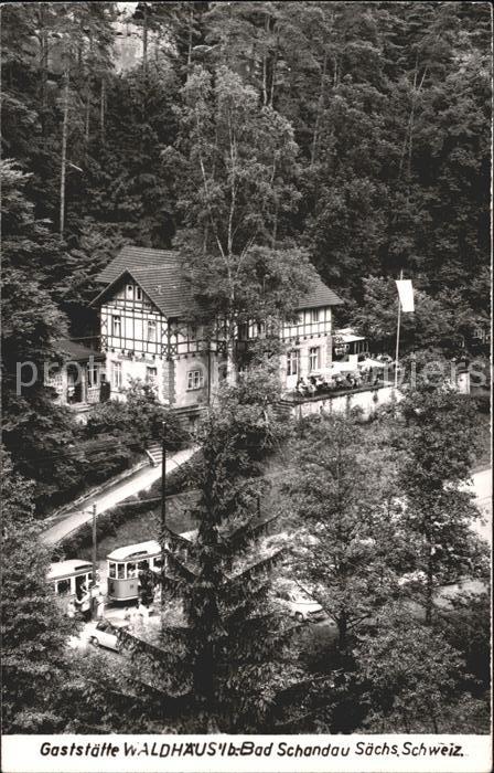 Bad Schandau Gaststaette Waldhaus