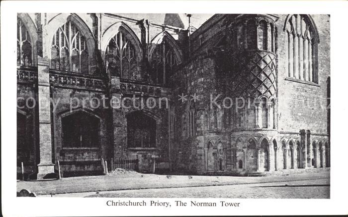 Christchurch Dorset Priory Norman Tower
