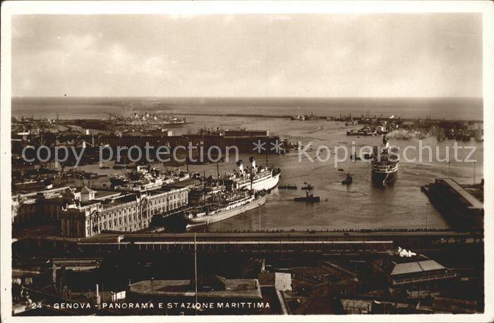 Genova Genua Liguria Stazione Marittima