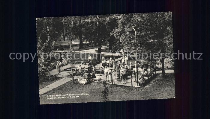 Woerishofen Wassertretplatz Kurpark