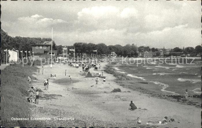 ECKERNFoeRDE Ostseebad Strandpartie