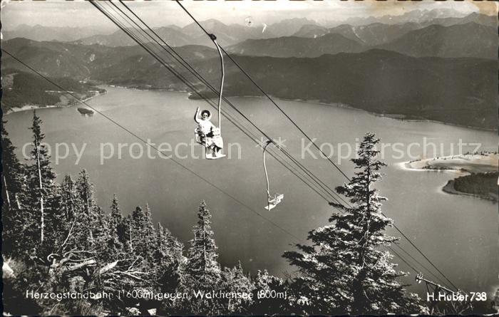Herzogstand Sesselbahn Walchensee