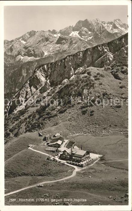 GARMISCH-PARTENKIRCHEN Bayern Hochalm Dreitorspitze