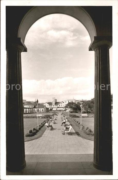 Norderney Nordseebad Kurgarten