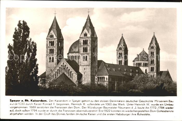 Speyer Rhein Kaisersdom
