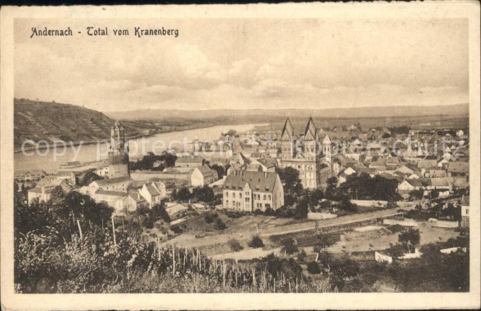 Andernach Rhein Rheinland-Pfalz