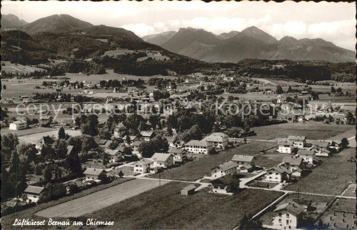 Bernau Chiemsee Fliegeraufnahme