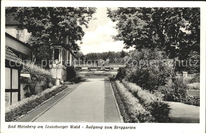 Bad Meinberg Teutoburger Wald Aufgang Bergdgarten