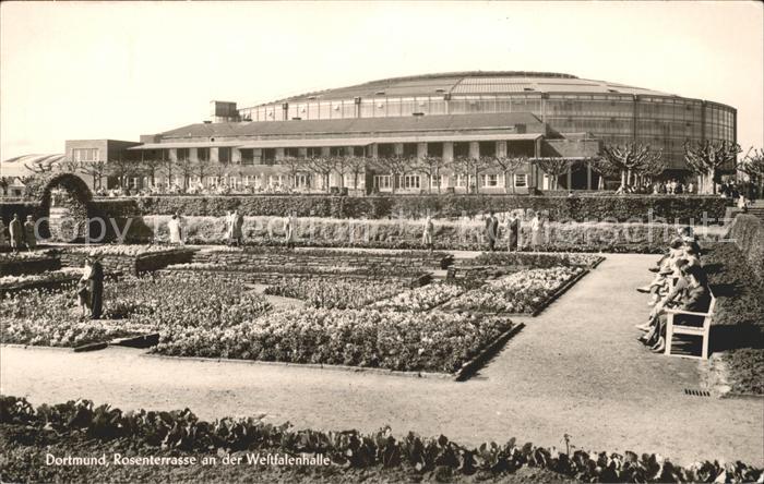 DORTMUND  CITY Rosenterrasse Weltfalenhalle