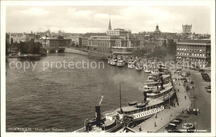 Stockholm Utsikt Stroemmen