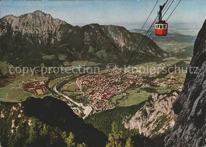 Bad Reichenhall Predigtstuhlseibahn Hochstaufen Zwiesel