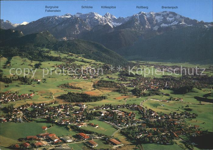 Pfronten Ostallgaeu Bayern Koellenspitze Rossberg Brentenjoch Burgruine Falkenst
