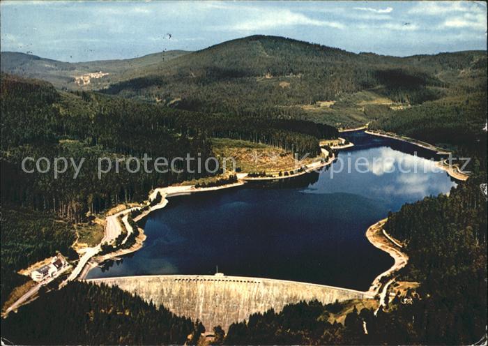 Forbach Baden Fliegeraufnahme Schwarzenbach Talsperre