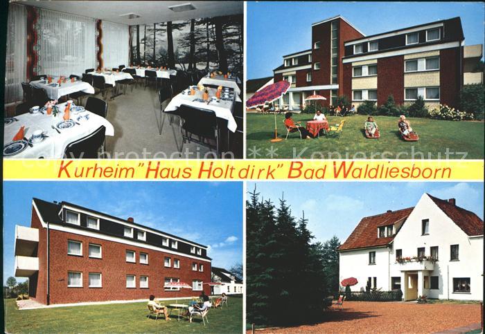 Bad Waldliesborn Kurheim Haus Holtdirk