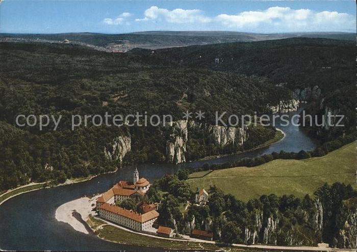 Kloster Weltenburg Donaudurchbruch Fliegeraufnahme