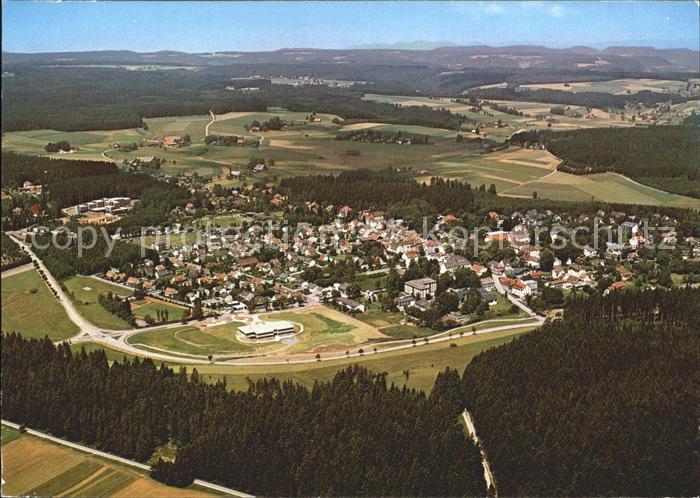Koenigsfeld Schwarzwald Fliegeraufnahme Heilklimatischer Jahreskurort