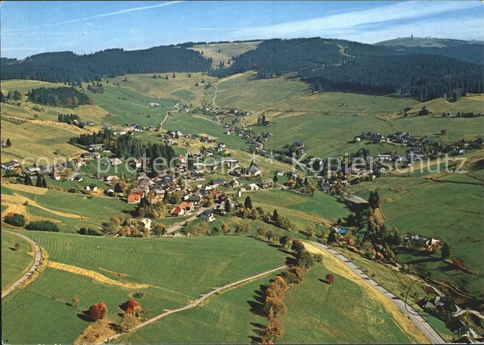 Todtnauberg Schwarzwald BW Fliegeraufnahme