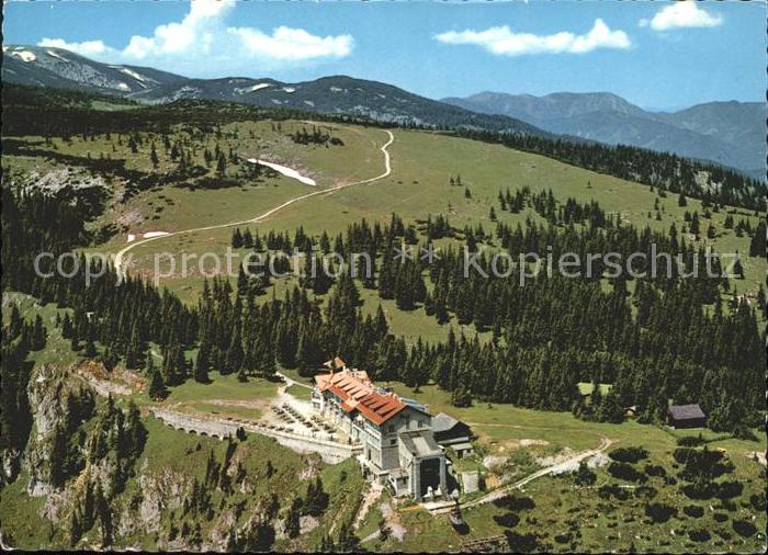 Raxalpe Bergstation Fliegeraufnahme