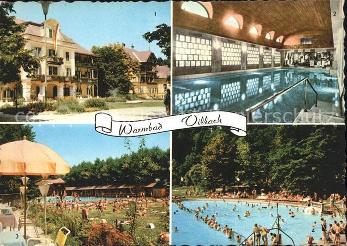 Warmbad Villach Kurhaus Hallenbad Schwimmbad