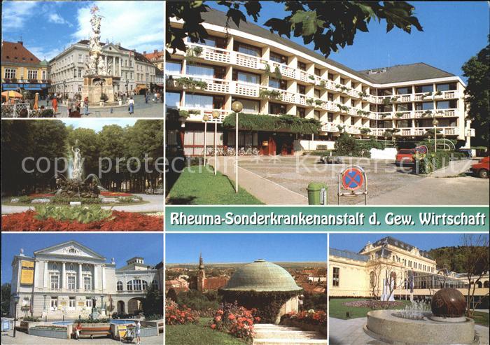 Baden Wien Rheuma Sonderkrankenanstalt Gew Wirtschaft