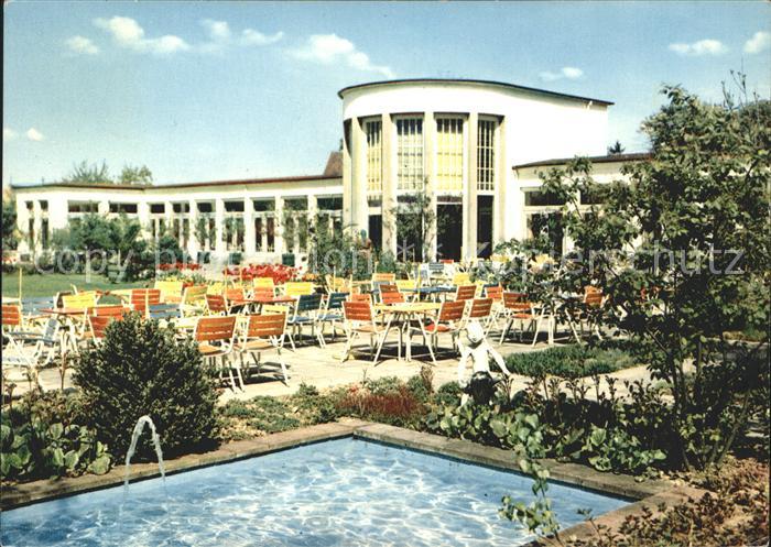 Bad Bergzabern Kurpark Cafe Wandelhalle