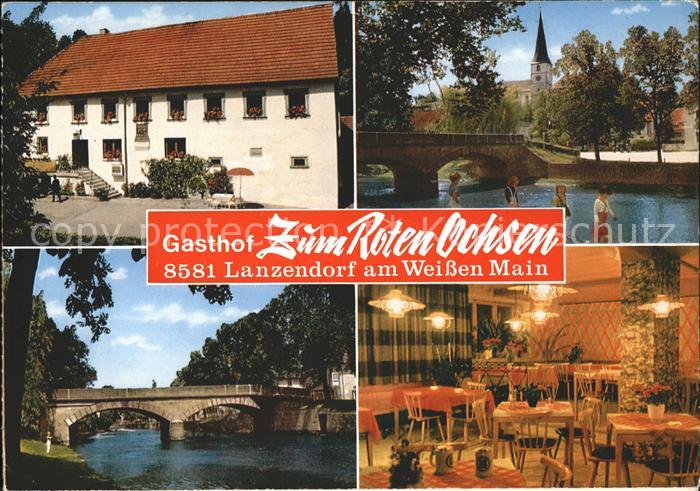 Lanzendorf Oberfranken Gasthof Zum Roten Oches