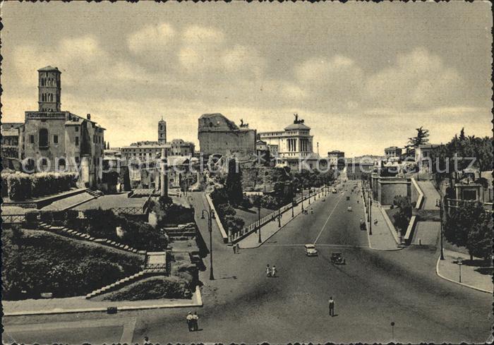 Roma Rom Fori Imperiall strasse Victor Emmannuel Denkmal