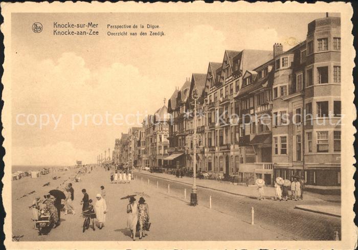 Knocke-sur-Mer Zeedijk Digue