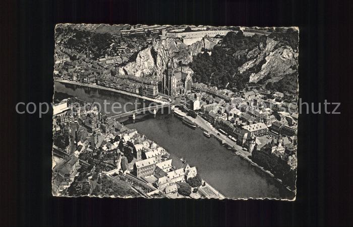 Dinant Wallonie Fliegeraufnahme