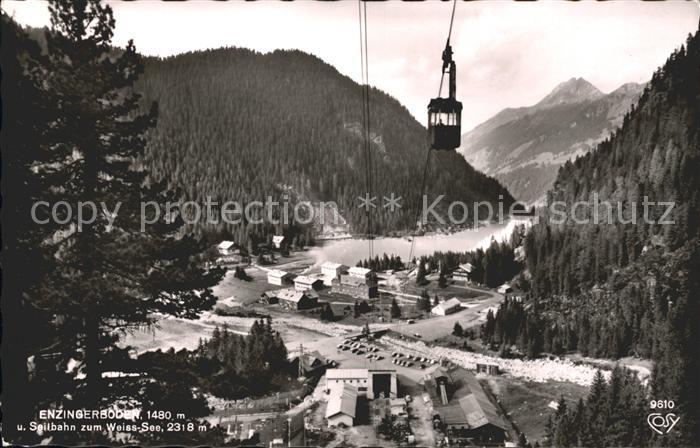 Seilbahn Weiss-See Enzingerboden