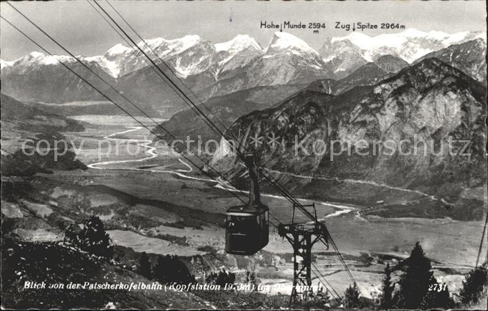 Seilbahn Patscherkofel Oberinntal