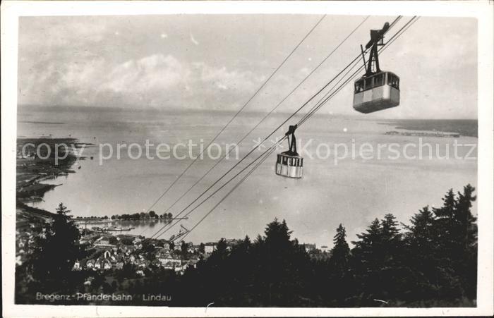 Seilbahn Pfaender Bregenz Lindau