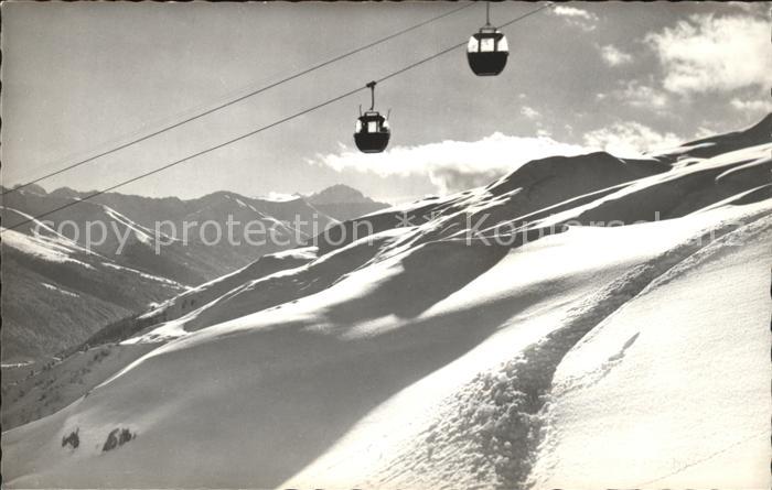 Seilbahn Schatzalp-Strelapass Piz d_Aela Davos