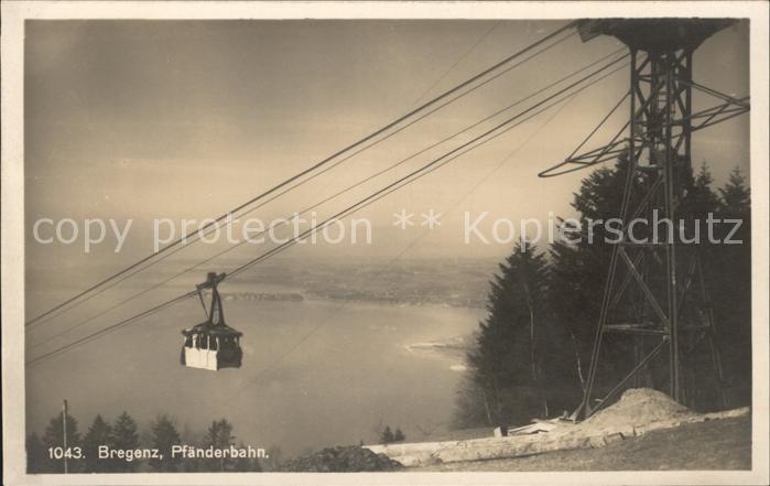 Seilbahn Pfaender Bregenz