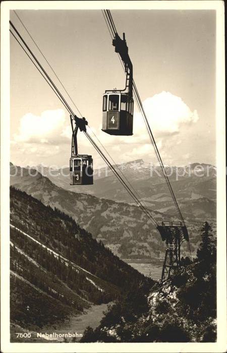 Seilbahn Nebelhorn Oberstdorf im Allgaeu